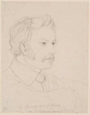 Bildnis Schumacher, Carl Georg Christian, Maler