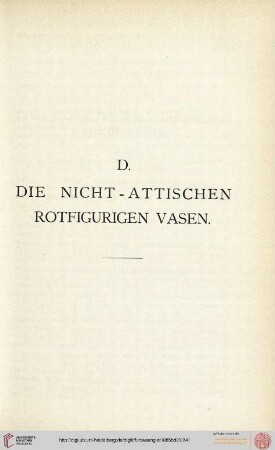 D. Die nichtattischen rotfigurigen Vasen (No. 2932-3899)