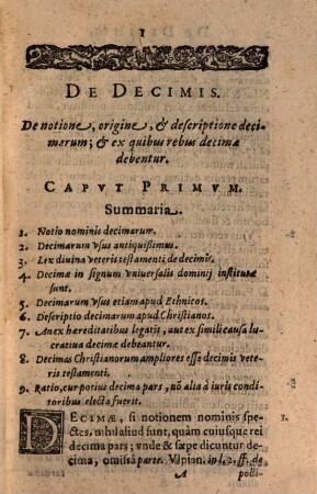 Praelectiones Academicae In Dvos Tit: Singvlares Ivris Canonici : I. De Decimis, Primitijs & Oblationibus. II. De Vsuris, in quo & de Antichresi & censibus siue reditibus annuis