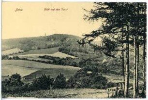 Jena. Blick auf den Forst