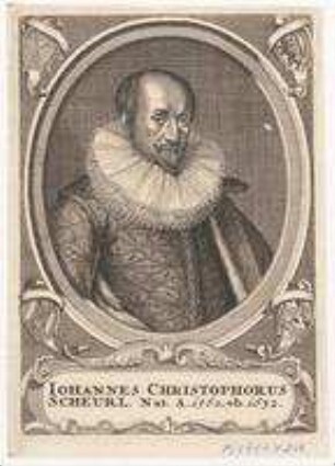 Johann (= Hans) Christoph Scheurl; geb. 1562; gest. 1632