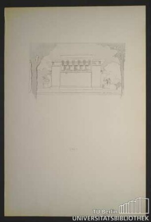 Tafel LXIV. Front vom Unity-Tempel