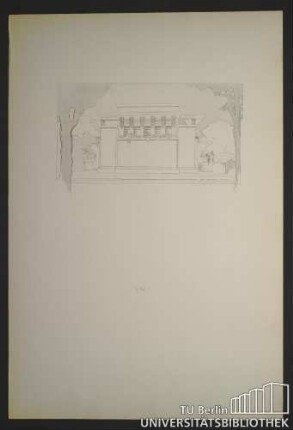 Tafel LXIV. Front vom Unity-Tempel