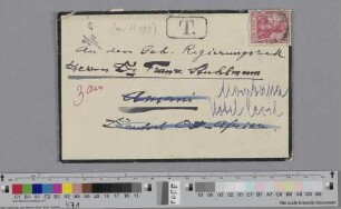 Brief an Franz Stuhlmann