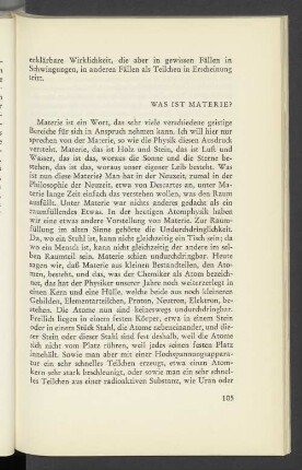 Was Ist Materie?