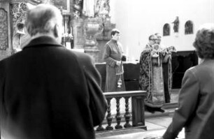 Freiburg: Adelhauser Kirche; orthodoxer Festgottesdienst