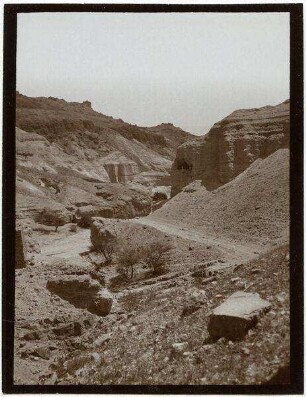 unter Kasr ez-zuwera Blick n. W [mizpe zohar]