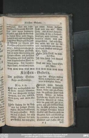 Kirchen-Gebete.