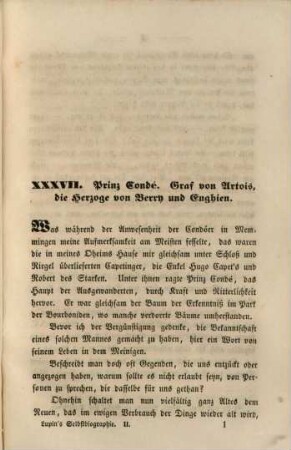 Selbst-Biographie des Friedrich Freiherrn v. Lupin auf Illerfeld : [Friedrich Freiherr. v. Lupin]. 2