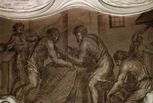 Deckenbild mit allegorischer Szene