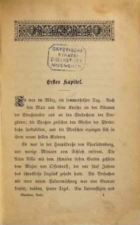 Kraft : Roman von Fritz Mauthner, 1