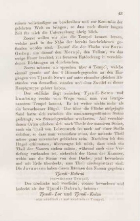 Tjandi-Lor und Tjandi-Kulon