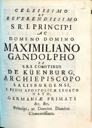 Quaestiones Difficiliores Ex Diversis Iuris Utriusq[ue] Et Feudalis Partibus, Nec Non Bavariae Constitutionibus Desumptae, Et Conformiter Ad Priores Resolutae