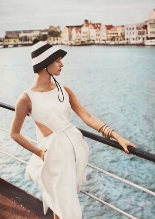 "Grace Line trip", Modeaufnahme (Mademoiselle)