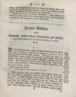 Zweyter Abschnitt.