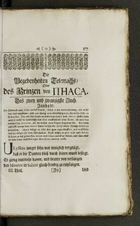 Das zwey und zwanzigste Buch.
