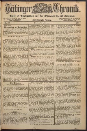 2. November (Nro. 256) - 5. November (Nro. 259)