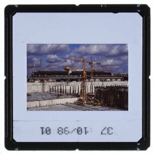 Berlin, Spreebogen-Gelände, Baustellen 1998,Berlin, Spreebogen-Gelände,Berlin, Regierungsviertel