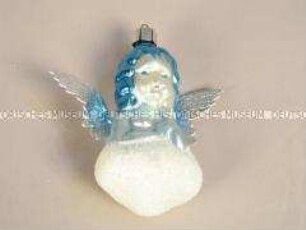 Christbaumschmuck: Engel auf Wolke