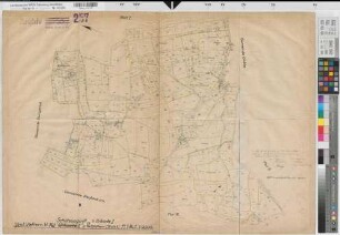Vellern (Beckum), Umlegung Vellern, Bl. 1 Schätzungsriß u. Urkarte 1 Flur 1,1