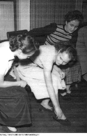 Dresden, Tanzstunde im Jugendklubhaus "Rudi Arndt", 1956
