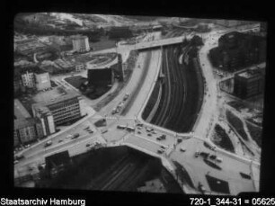 Luftbild Wallstraße und Berliner Torbrücke