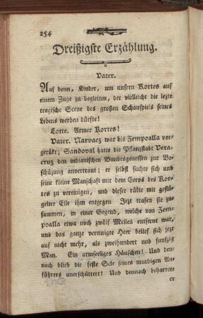 Dreißigste Erzählung.