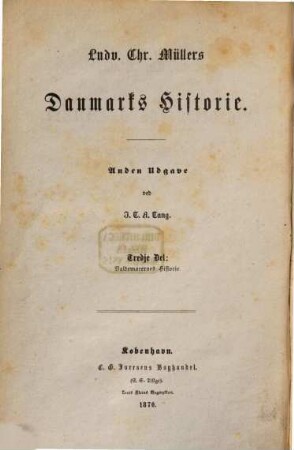 Danmarks Historie, 3