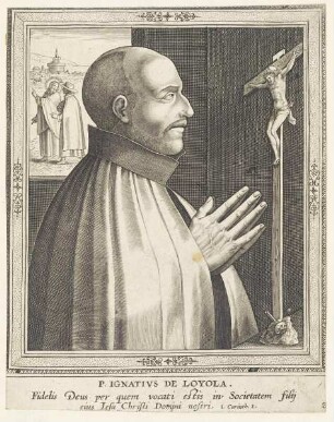 Bildnis des Ignativs de Loyola