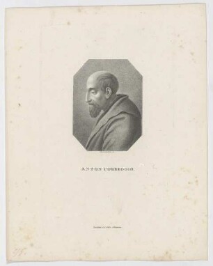 Bildnis des Anton Correggio