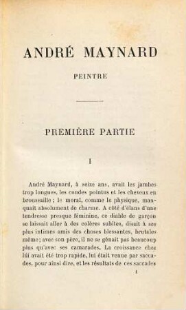 André Maynard, Peintre