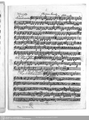 Clarino Secondo.