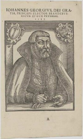Bildnis des Iohannes Georgius, Kurfürst von Brandenburg