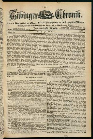 405-420, 26. Mai (Nro. 98) - 30. Mai (Nro. 101)