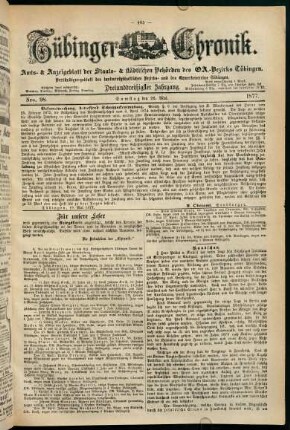 405-420, 26. Mai (Nro. 98) - 30. Mai (Nro. 101)