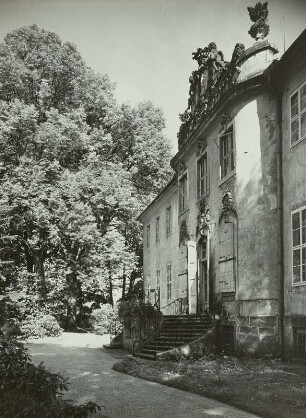 Reichstädt, Schloss, Ansicht der Gartenseite