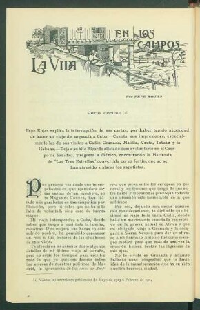 La Vida en los Campos