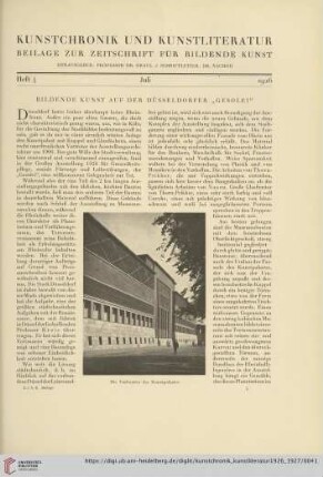 Heft 4 (Juli 1926)