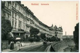 Karlsbad. Gartenzeile