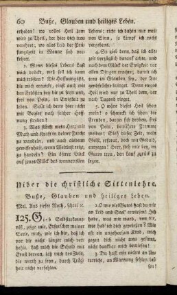 Uiber die christliche Sittenlehre.