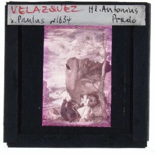 Velázquez, Abt Antonius und Paulus Heremit