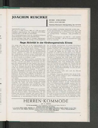 Rege Aktivität in der Kirchengemeinde Eirene