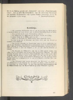 Leitsätze
