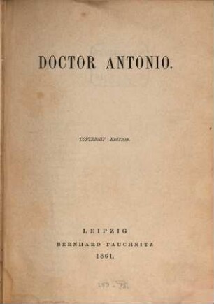 Doctor Antonio
