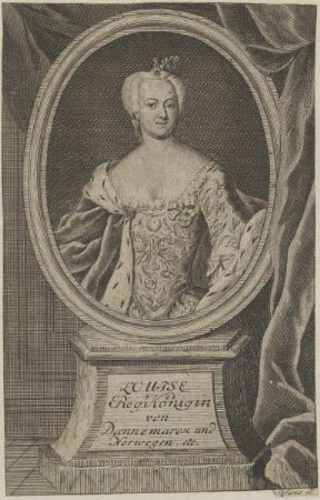 Bildnis der Louise, Regentin von Dänemark und Norwegen