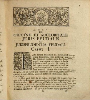 Casparis Henrici Hornii JCti Jurisprudentia Feudalis Longobardo-Teutonica : Aucta Variis Accessionibus Mandatis, Privilegiis, Consiliis, Responsis Feudalibus, aliisque argumentum illustrantibus