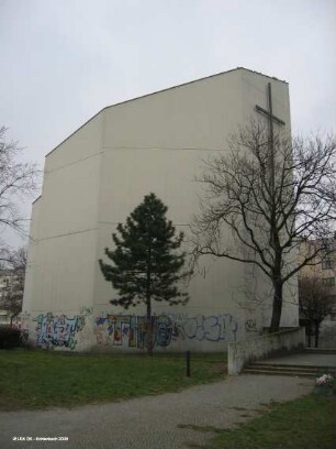 Ev. Dankeskirche mit Gemeindehaus; Berlin, Mitte