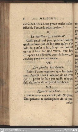 V. Le meilleur prédicateur
