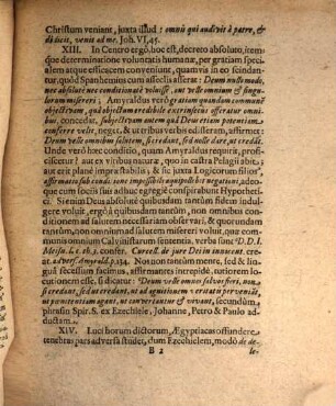 Disquisitio sacra de praedestinatione
