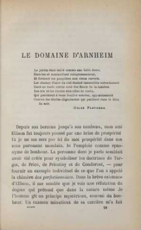 Le domaine d'Arnheim